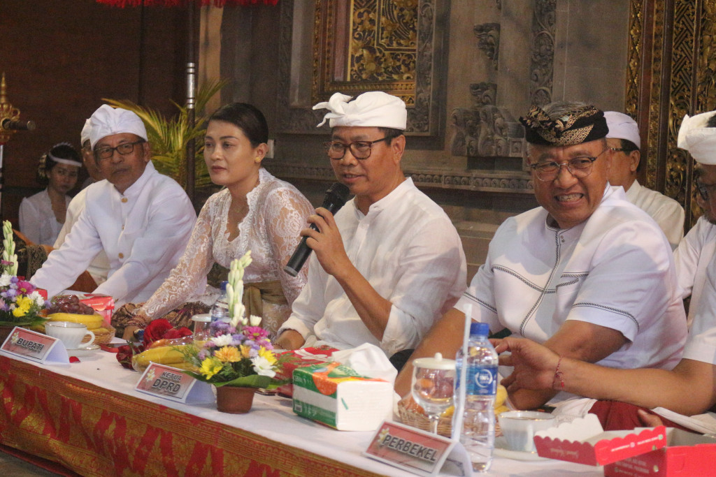 Wakil Bupati Badung Hadiri Karya Ngenteg Linggih Wraspati Kalpa Pedudusan Alit di Banjar Adat Kung, Dalung